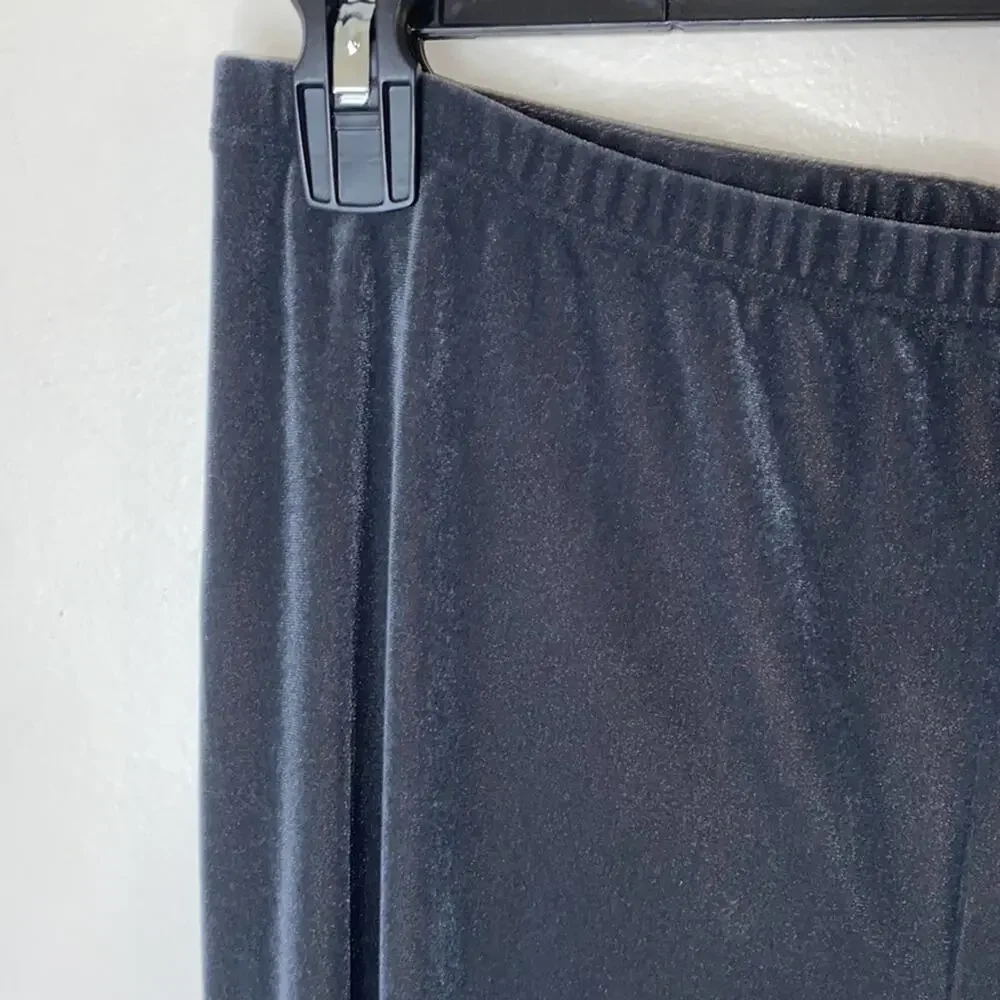 NWT Eileen Fisher velvet graphite ankle leggings, XXS